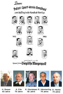 Aufstiegsbild 1953 und aktuell 2003